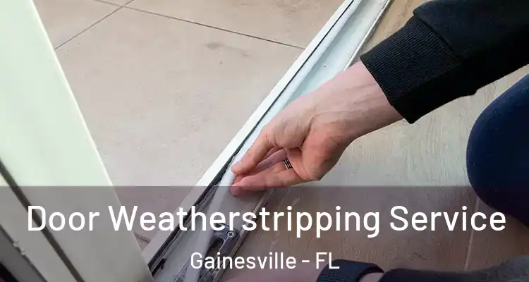 Door Weatherstripping Service Gainesville - FL