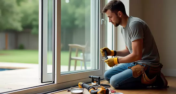 Squeaky Sliding Patio Doors in Gainesville, FL