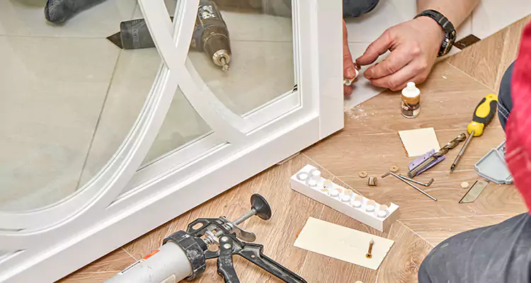 Interior Patio Door Casing Repair in Gainesville, FL