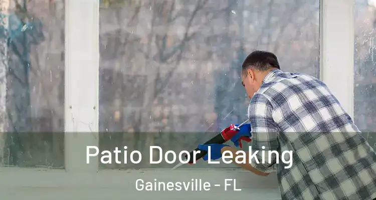 Patio Door Leaking Gainesville - FL