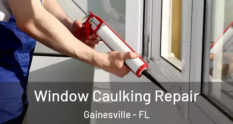 Window Caulking Repair Gainesville - FL