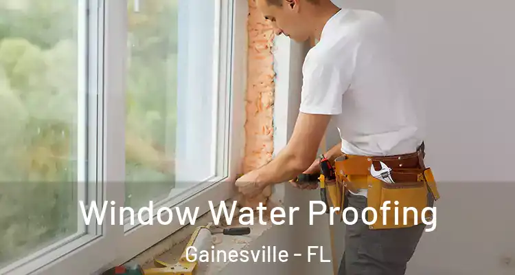 Window Water Proofing Gainesville - FL